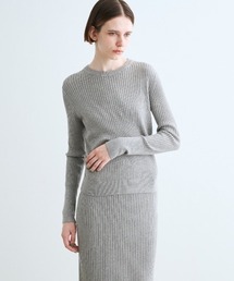 【ラメニット】ルレックスセーター リブニットTEE