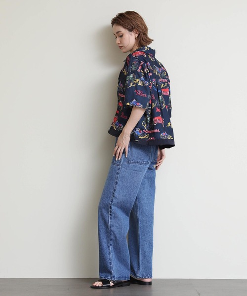 Gready Brilliant（グレディブリリアン）の「ベイカーデニムパンツ（デニムパンツ・レディース・インディゴブルー・L/M）」の3枚目の写真