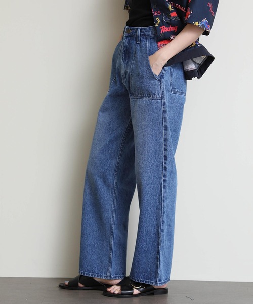 Gready Brilliant（グレディブリリアン）の「ベイカーデニムパンツ（デニムパンツ・レディース・インディゴブルー・L/M）」の7枚目の写真