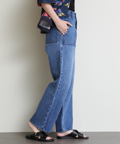 Gready Brilliant（グレディブリリアン）の「ベイカーデニムパンツ（デニムパンツ・レディース・インディゴブルー・L/M）」の9枚目の写真