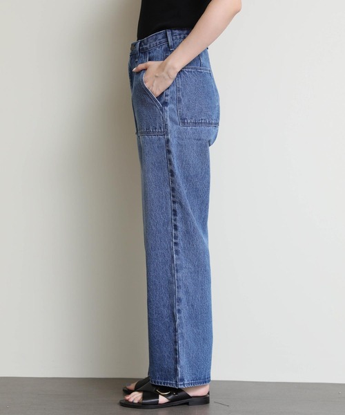 Gready Brilliant（グレディブリリアン）の「ベイカーデニムパンツ（デニムパンツ・レディース・インディゴブルー・L/M）」の12枚目の写真