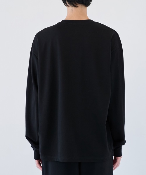 ATTACHMENT（アタッチメント）の「【ATTACHMENT/アタッチメント】COTTON DOUBLE FACE OVERSIZED L/S TEE（Tシャツ/カットソー・メンズ・ブラック/チャコールグレー/ホワイト・2/3）」の14枚目の写真