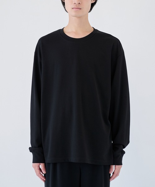 ATTACHMENT（アタッチメント）の「【ATTACHMENT/アタッチメント】COTTON DOUBLE FACE OVERSIZED L/S TEE（Tシャツ/カットソー・メンズ・ブラック/チャコールグレー/ホワイト・2/3）」の15枚目の写真