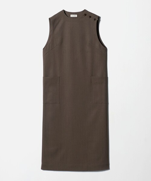 Steven Alan（スティーブンアラン）の「＜Steven Alan＞ノースリーブ ワンピース（ワンピース・レディース・ダークブラウン/ブラック・M/S）」の12枚目の写真