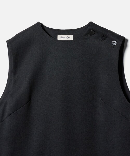 Steven Alan（スティーブンアラン）の「＜Steven Alan＞ノースリーブ ワンピース（ワンピース・レディース・ダークブラウン/ブラック・M/S）」の3枚目の写真