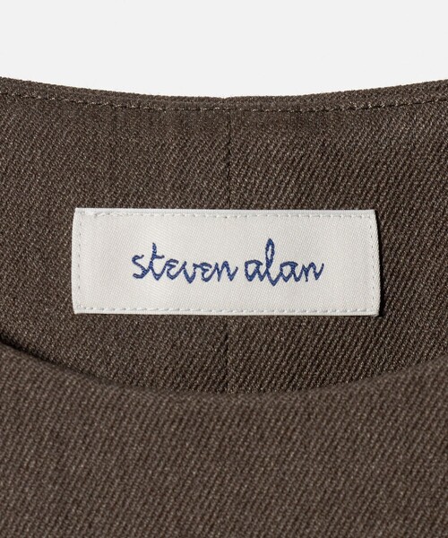 Steven Alan（スティーブンアラン）の「＜Steven Alan＞ノースリーブ ワンピース（ワンピース・レディース・ダークブラウン/ブラック・M/S）」の5枚目の写真