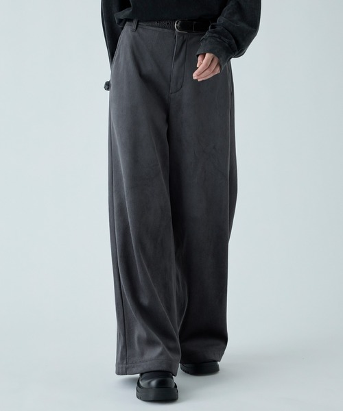 VELNUS】Gradient design wide flare corduroy pants / グラデーション