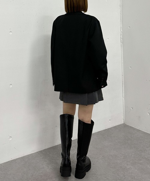 archives（アルシーヴ）の「【ＳＥＴＵＰ対応】ダブルプレストテーラージャケット（テーラードジャケット・レディース・ブラウン/グレー/ブラック/モカ・MEDIUM）」の10枚目の写真