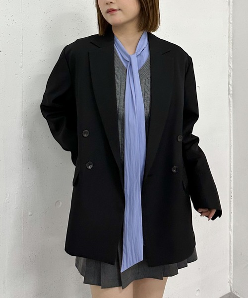 セール】【SETUP対応】ダブルプレストテーラージャケット