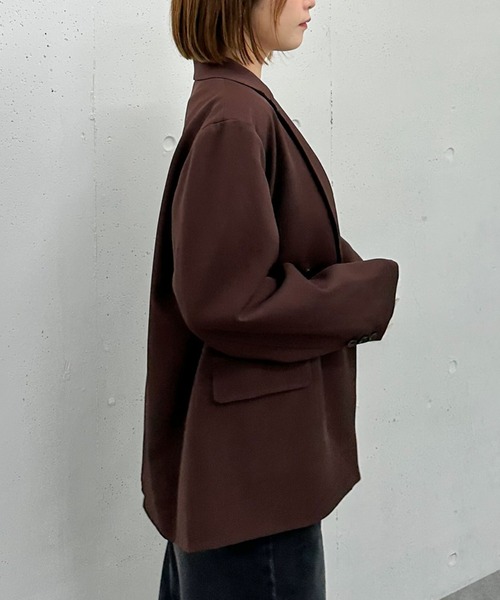 セール】【SETUP対応】ダブルプレストテーラージャケット