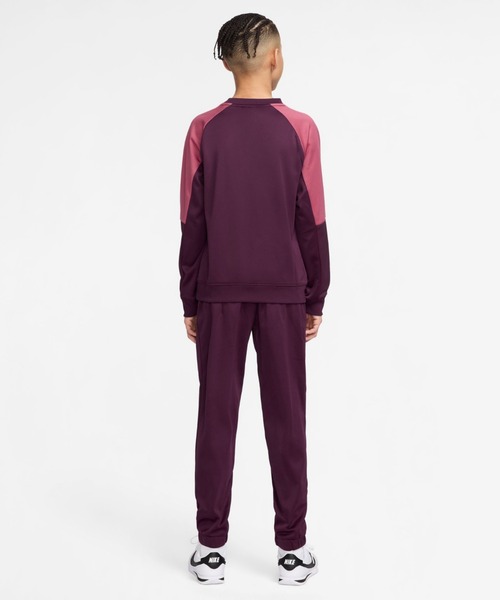 NIKE（ナイキ）の「ナイキ スポーツウェア ジュニア Dri-FIT トラックスーツ / Nike Sportswear Big Kids' Dri-FIT Tracksuit HQ9317-610 Bordeaux（セットアップ・キッズ・パープル・130/140/150/160）」の2枚目の写真