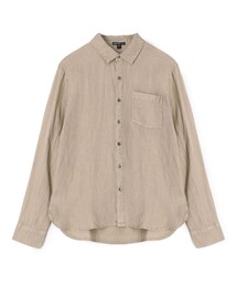 JAMES. PERSE ライトウェイトリネン オーバーシャツ　ジェームスパース ライトウェイトリネン オーバーサイズドシャツ WKO3970