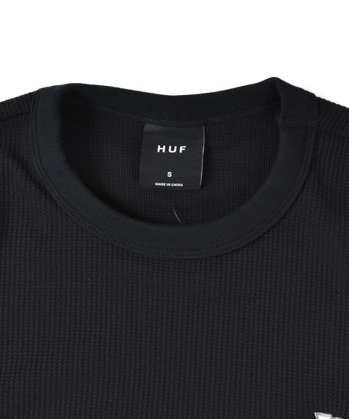 HUF(ハフ)の「【C-HUF】【HUF/ハフ】SHRADER L/S THERMAL KN00535(Tシャツ/カットソー・メンズ・ブラック/ホワイト・SMALL/XX-LARGE/X-LARGE)」の6枚目の写真