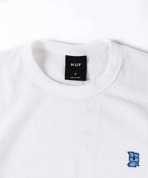 HUF(ハフ)の「【C-HUF】【HUF/ハフ】SHRADER L/S THERMAL KN00535(Tシャツ/カットソー・メンズ・ブラック/ホワイト・SMALL/XX-LARGE/X-LARGE)」の11枚目の写真
