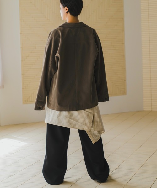 lit（リット）の「2WAY Sweat Pants（スウェットパンツ・レディース・ライトグレー/ブラック/チャコールグレー・FREE）」の5枚目の写真