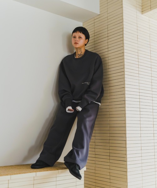 lit（リット）の「2WAY Sweat Pants（スウェットパンツ・レディース・ライトグレー/ブラック/チャコールグレー・FREE）」の14枚目の写真