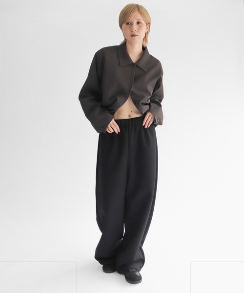 lit（リット）の「2WAY Sweat Pants（スウェットパンツ・レディース・ライトグレー/ブラック/チャコールグレー・FREE）」の13枚目の写真