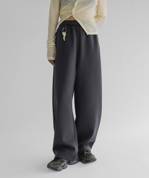 lit（リット）の「2WAY Sweat Pants（スウェットパンツ・レディース・ライトグレー/ブラック/チャコールグレー・FREE）」の22枚目の写真