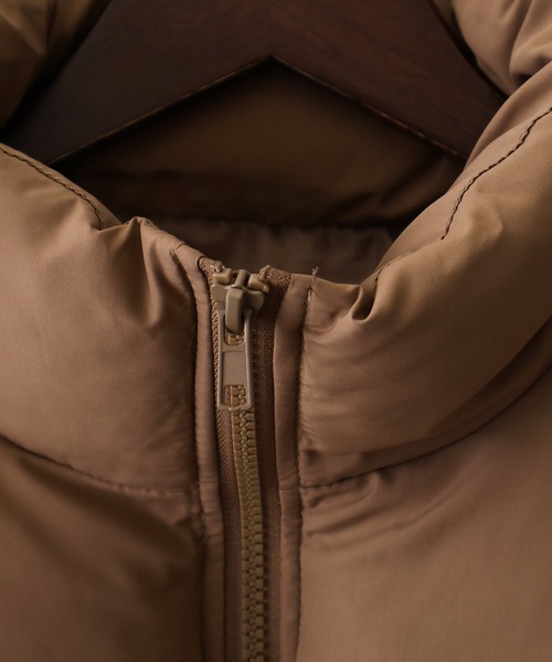 SpRay（スプレイ）の「中綿スタンドショートジャケット（ダウンジャケット/コート・レディース・ブラック/サックスブルー/アイボリー/モカ・FREE）」の13枚目の写真