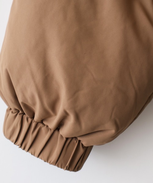 SpRay（スプレイ）の「中綿スタンドショートジャケット（ダウンジャケット/コート・レディース・ブラック/サックスブルー/アイボリー/モカ・FREE）」の12枚目の写真