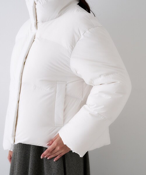 セール】【トレンド/撥水機能/防寒】ショートダウンコート（ダウン