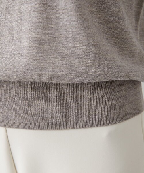 Whim Gazette（ウィムガゼット）の「16GWOOLテンジクプルオーバー（ニット/セーター・レディース・モカ/オレンジ/ブラック・FREE）」の11枚目の写真