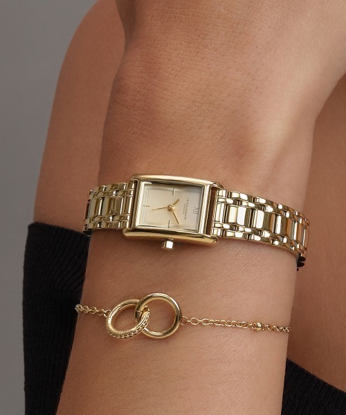 OLIVIA BURTON（オリビアバートン）の「「OLIVIA BURTON/オリビアバートン」 クラシック - 16mm ミニグローブ ゴールド ブレスレット（アナログ腕時計・レディース・イエローゴールド/ピンクゴールド・FREE）」の2枚目の写真