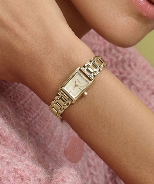 OLIVIA BURTON（オリビアバートン）の「「OLIVIA BURTON/オリビアバートン」 クラシック - 16mm ミニグローブ ゴールド ブレスレット（アナログ腕時計・レディース・イエローゴールド/ピンクゴールド・FREE）」の4枚目の写真