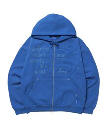 パーカー（ブルー・ネイビー/青色系・ジップアップ）ファッション通販