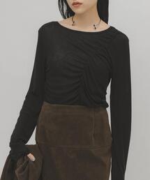 KBF | アシメドレープTEE(Tシャツ/カットソー)