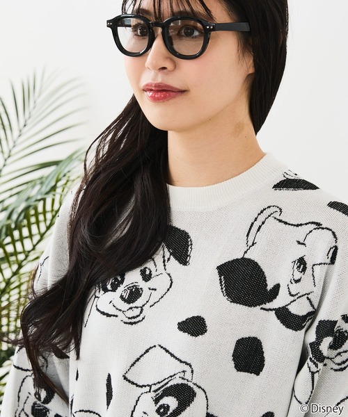 Disney(ディズニー)の「【DISNEY/ディズニー】DISNEY ジャガードニット(ニット/セーター・レディース・オフホワイト/ベージュ/グレー/ブラック/スミクロ/ブルー・LARGE/MEDIUM)」の17枚目の写真