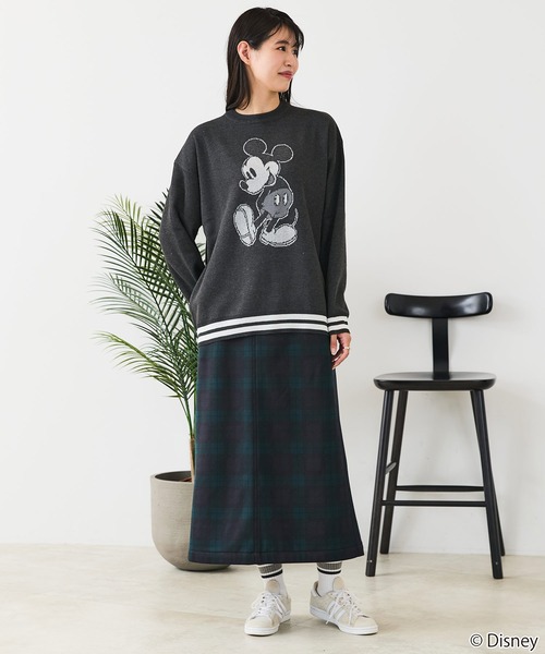 Disney(ディズニー)の「【DISNEY/ディズニー】DISNEY ジャガードニット(ニット/セーター・レディース・オフホワイト/ベージュ/グレー/ブラック/スミクロ/ブルー・LARGE/MEDIUM)」の19枚目の写真