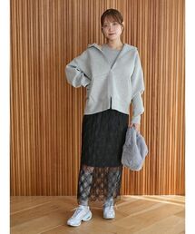 フラワーチュールスカート