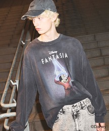 MAISON SPECIAL(メゾンスペシャル)の《UNISEX》【MOVIE SERIES】「FANTASIA」- HAT - Prime-Over Crew Neck  Long Sleeve T-Shirt/-帽子-プライムオーバークルーネックロングスリーブTシャツ【MAISON SPECIAL/メゾンスペシャル】(Tシャツ/カットソー)
