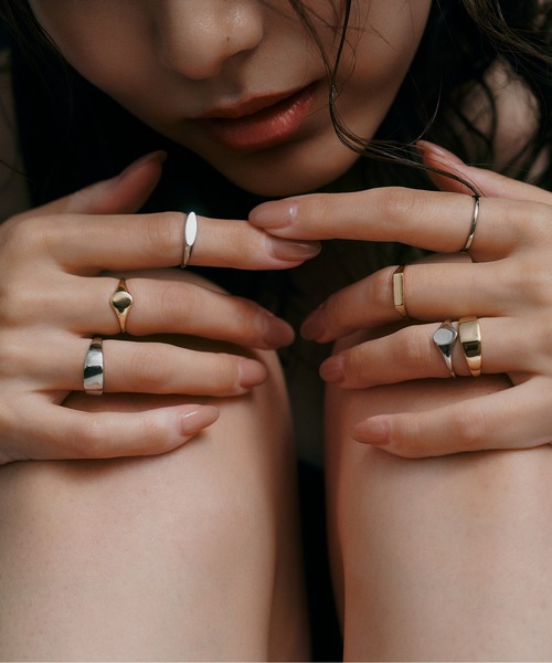 Jewel closet by L&Co.(ジュエルクローゼットバイエルアンドコー)の「プラチナ リング(リング・レディース・プラチナム・15号/13号/11号)」の2枚目の写真