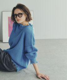 Editt by YECCA VECCA | ダメージルーズニット(ニット/セーター)