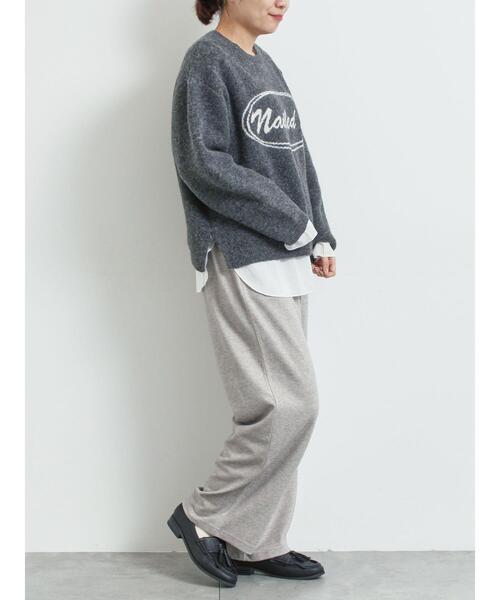 SM2（エスエムツー）の「布帛切替ロンT（Tシャツ/カットソー・レディース・ブラック/オフホワイト/グレー・F）」の8枚目の写真