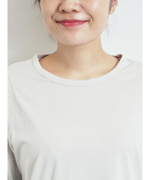 SM2（エスエムツー）の「布帛切替ロンT（Tシャツ/カットソー・レディース・ブラック/オフホワイト/グレー・F）」の12枚目の写真