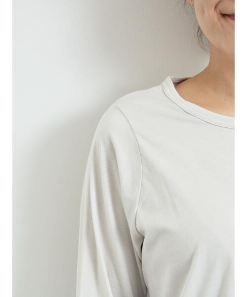 SM2（エスエムツー）の「布帛切替ロンT（Tシャツ/カットソー・レディース・ブラック/オフホワイト/グレー・F）」の13枚目の写真