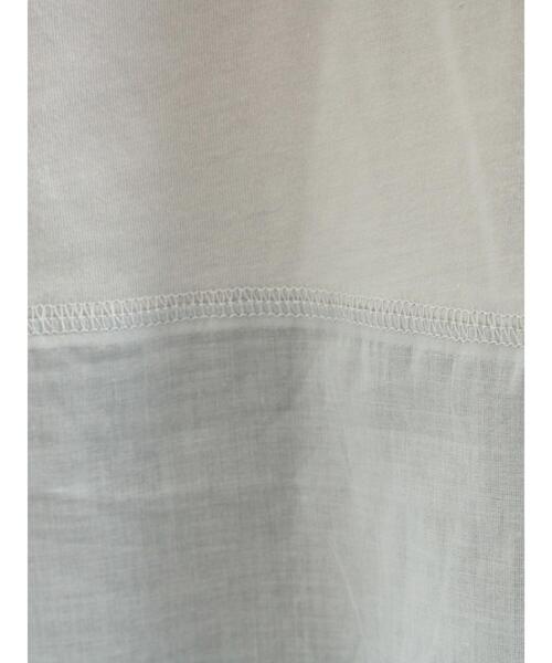 SM2（エスエムツー）の「布帛切替ロンT（Tシャツ/カットソー・レディース・ブラック/オフホワイト/グレー・F）」の16枚目の写真