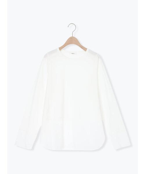 SM2（エスエムツー）の「布帛切替ロンT（Tシャツ/カットソー・レディース・ブラック/オフホワイト/グレー・F）」の17枚目の写真