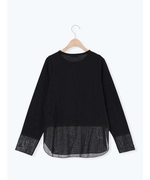 SM2（エスエムツー）の「布帛切替ロンT（Tシャツ/カットソー・レディース・ブラック/オフホワイト/グレー・F）」の20枚目の写真