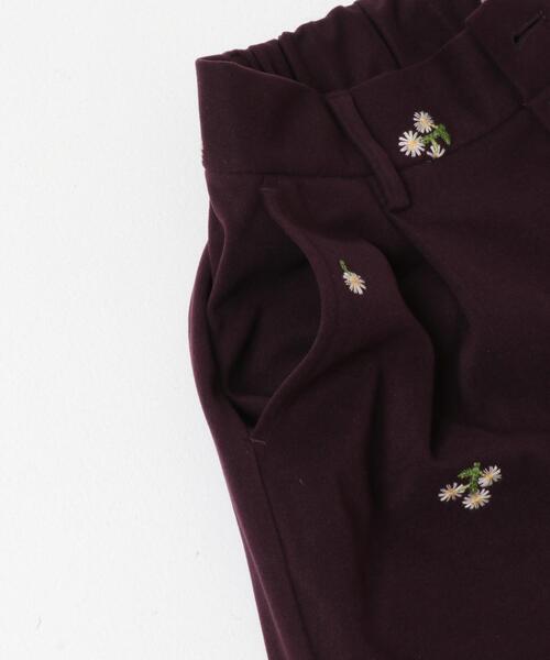 ITEMS URBANRESEARCH（アイテムズ アーバンリサーチ）の「刺繍ベロアパンツ（その他パンツ・レディース・ブルー系その他/パープル系その他・FREE）」の16枚目の写真