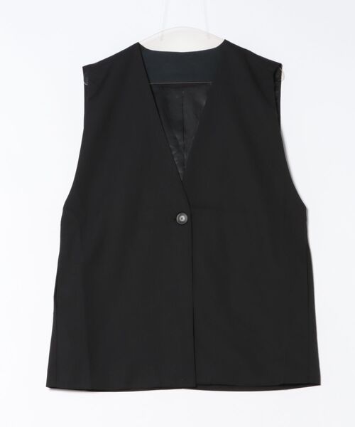 No Rule No Line（ノール－ルノーライン）の「オーバーサイズベスト（ベスト・レディース・グレー/ブラック/ブラウン系その他・FREE）」の6枚目の写真