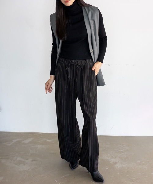 No Rule No Line（ノール－ルノーライン）の「オーバーサイズベスト（ベスト・レディース・グレー/ブラック/ブラウン系その他・FREE）」の16枚目の写真