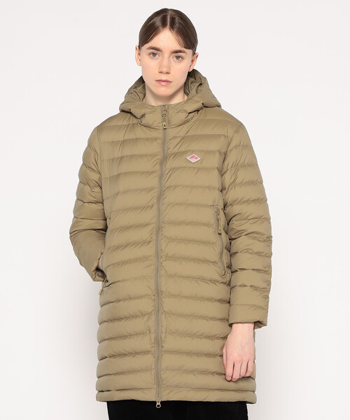 DANTON（ダントン）の「WOMEN'S NYLON TAFFETA MIDDLE DOWN HOODED