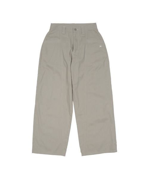 THECOLDESTMOMENT(ザコールデストモーメント)の「TCM stitch cargo pants (beige grey)(その他パンツ・レディース・その他・SMALL/MEDIUM/LARGE)」の2枚目の写真