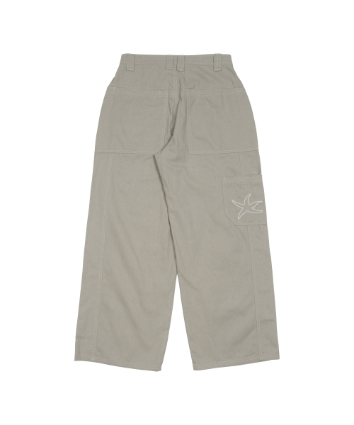 THECOLDESTMOMENT(ザコールデストモーメント)の「TCM stitch cargo pants (beige grey)(その他パンツ・レディース・その他・SMALL/MEDIUM/LARGE)」の3枚目の写真