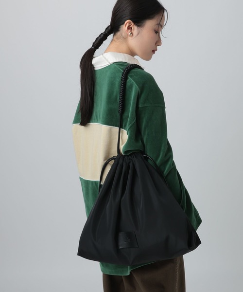 LEPSIM(レプシィム)の「2WAY巾着トート 605335(トートバッグ・レディース・ブラック/カーキブラウン・ONE SIZE)」の17枚目の写真