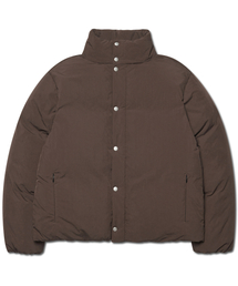 NOMANUAL（NOMANUAL）の「PLAIN DUCK DOWN JACKET - DARK BROWN（ダウンジャケット/コート）」